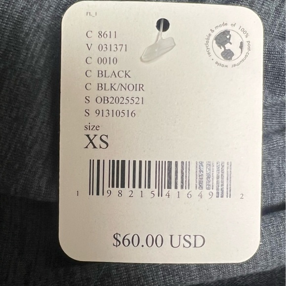 NWT $60 FP Movement x HATCH Maternity Right On Run Layer XS Black L/S Shirt Top - Picture 15 of 15